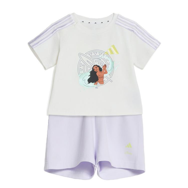 adidas adidas ADIDAS DISNEY T-SHIRT-SET Trainingsanzug Kinder - White / Semi Frozen Lemon - 0 | SportScheck