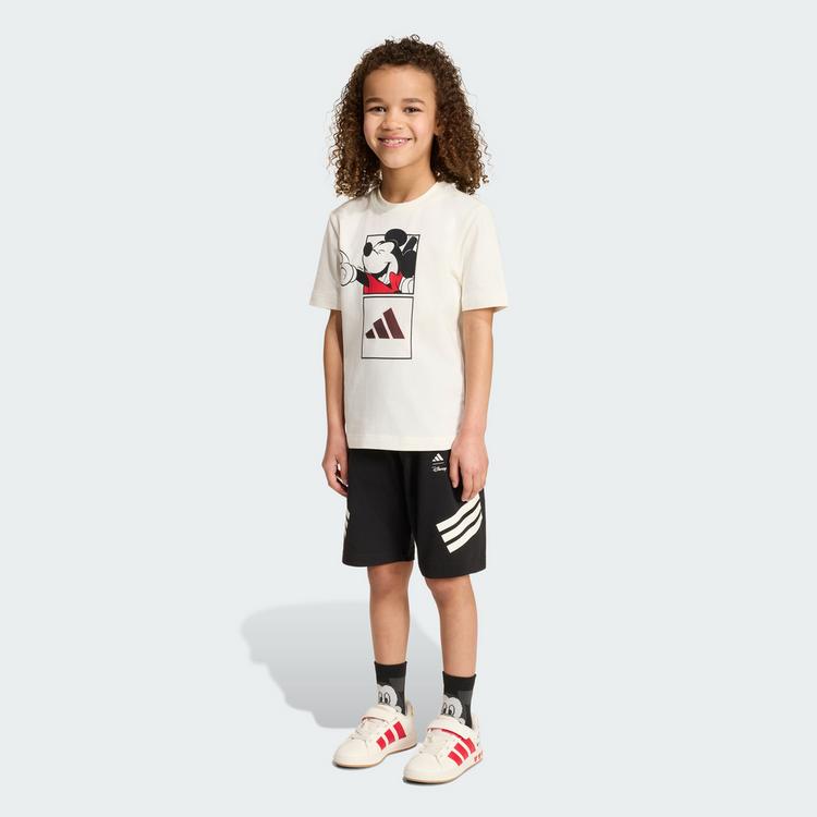 adidas adidas ADIDAS DISNEY MICKY MAUS SET, T-SHIRT Trainingsanzug Kinder - Off White / Black - 0 | SportScheck