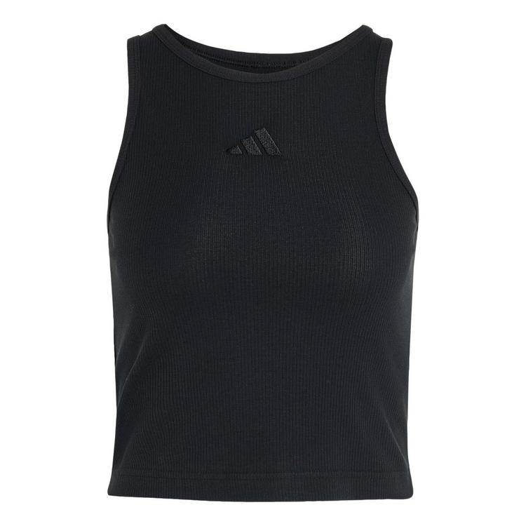 adidas adidas ADIDAS KIT TANKTOP GERIPPT KLEINES LOGO Tanktop Damen - Black - 0 | SportScheck