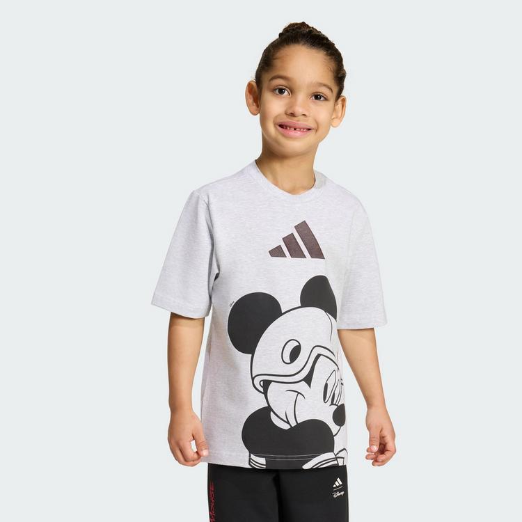 adidas adidas ADIDAS DISNEY MICKY MAUS T-SHIRT T-Shirt Kinder - Light Grey Heather / Off White - 0 | SportScheck