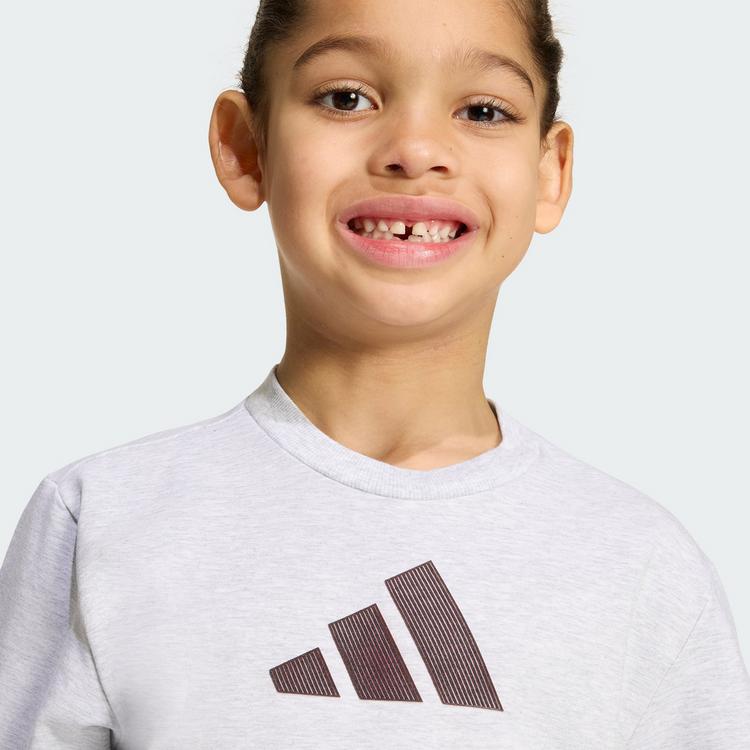 adidas adidas ADIDAS DISNEY MICKY MAUS T-SHIRT T-Shirt Kinder - Light Grey Heather / Off White - 0 | SportScheck