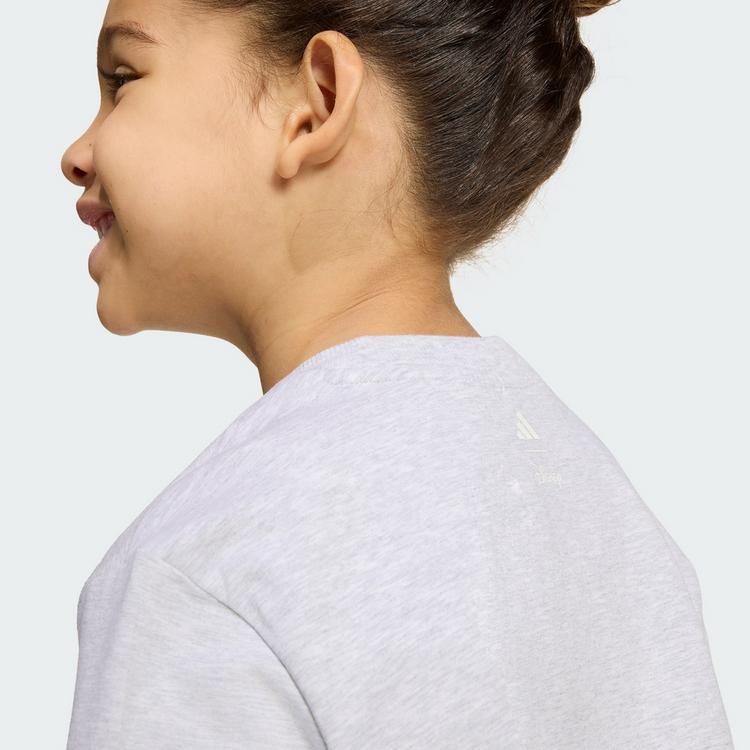 adidas adidas ADIDAS DISNEY MICKY MAUS T-SHIRT T-Shirt Kinder - Light Grey Heather / Off White - 1 | SportScheck