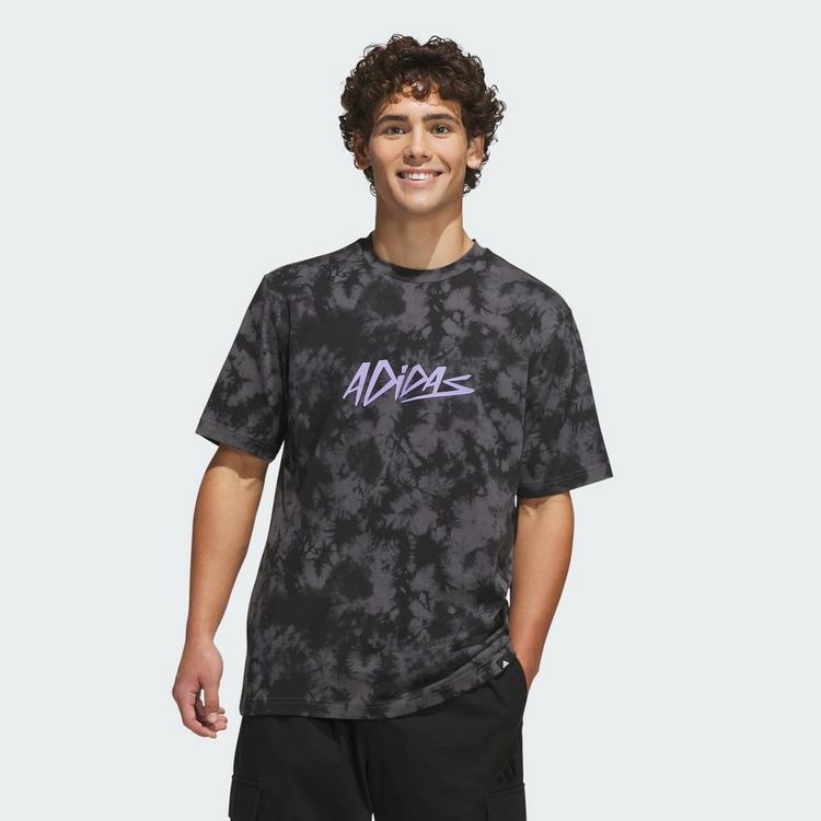 adidas adidas Lux Color Grafik T-Shirt T-Shirt Herren - Grey Five - 0 | SportScheck