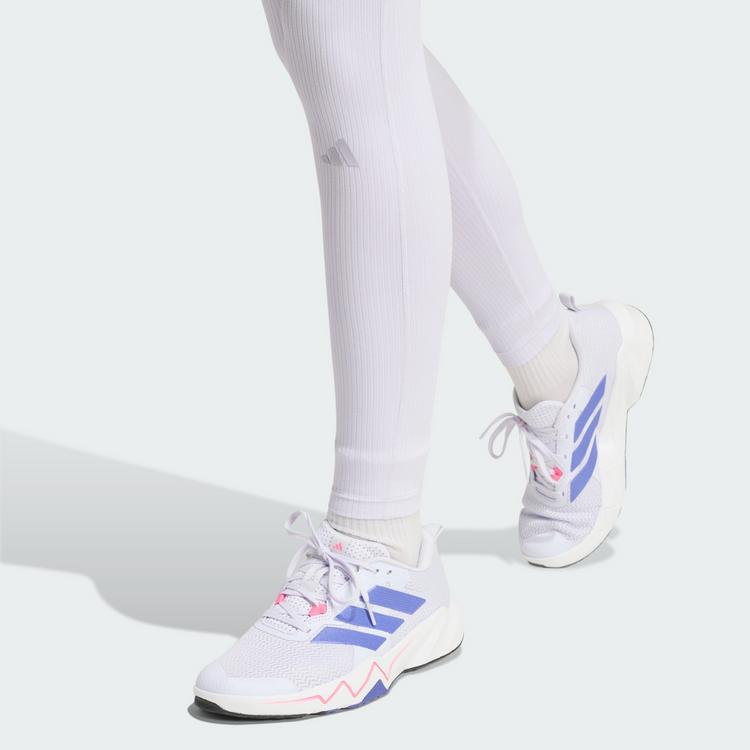 adidas adidas All Me Leggings, gerippt Leggings Damen - Frozen Purple - 0 | SportScheck