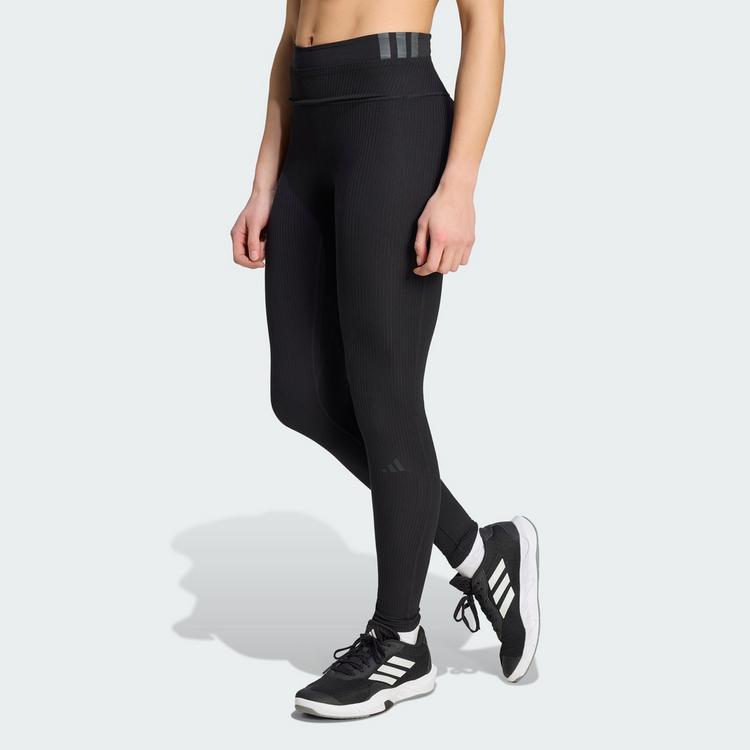 adidas adidas All Me Leggings, gerippt Leggings Damen - Black - 0 | SportScheck