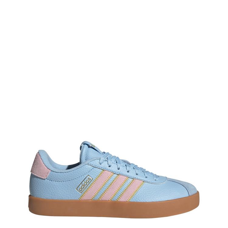 adidas adidas VL COURT&nbsp;3.0 SCHUH Sneaker Damen - Clear Sky / Clear Pink / Gold Metallic - 0 | SportScheck
