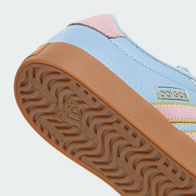 adidas adidas VL COURT&nbsp;3.0 SCHUH Sneaker Damen - Clear Sky / Clear Pink / Gold Metallic - 6 | SportScheck