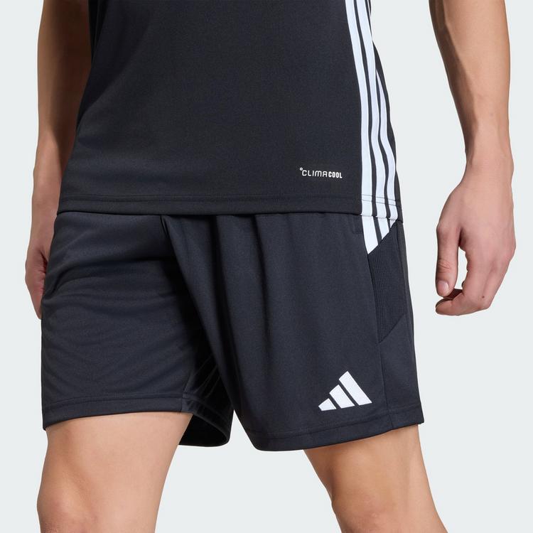 adidas adidas TIRO 26 ESSENTIALS SHORTS Fu&szlig;ballshorts Herren - Black / Black / White - 0 | SportScheck
