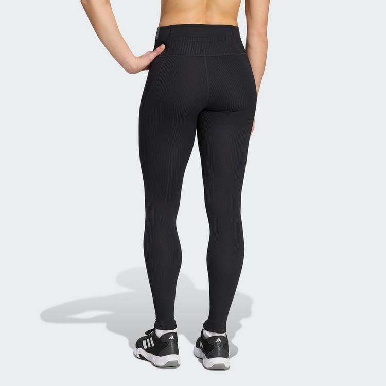 adidas adidas All Me Leggings, gerippt Leggings Damen - Black - 1 | SportScheck
