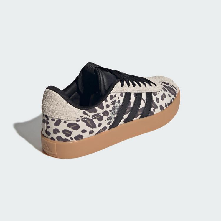adidas adidas VL COURT&nbsp;3.0 SCHUH Sneaker Damen - Crystal Linen / Core Black / Khaki Six - 4 | SportScheck