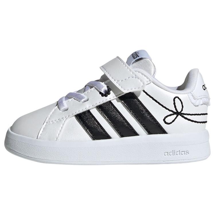 adidas adidas GRAND COURT 3.0 KIDS SCHUH Sneaker Kinder - Cloud White / Core Black / Hi-Res Yellow - 0 | SportScheck