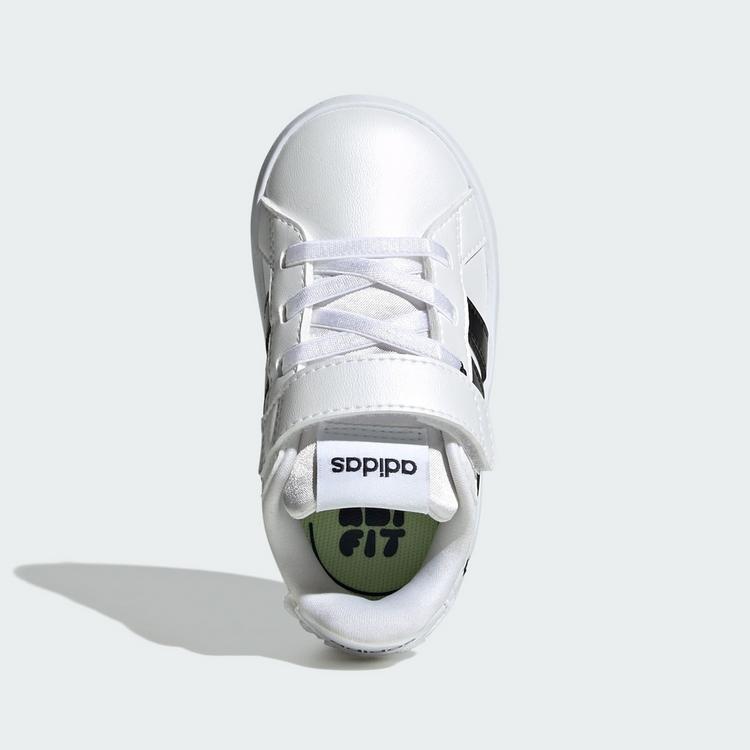 adidas adidas GRAND COURT 3.0 KIDS SCHUH Sneaker Kinder - Cloud White / Core Black / Hi-Res Yellow - 1 | SportScheck