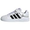 adidas GRAND COURT&nbsp;3.0 KIDS SCHUH Sneaker Kinder - Cloud White / Core Black / Hi-Res Yellow