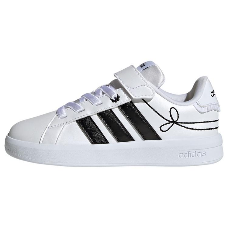 adidas adidas GRAND COURT&nbsp;3.0 KIDS SCHUH Sneaker Kinder - Cloud White / Core Black / Hi-Res Yellow - 0 | SportScheck