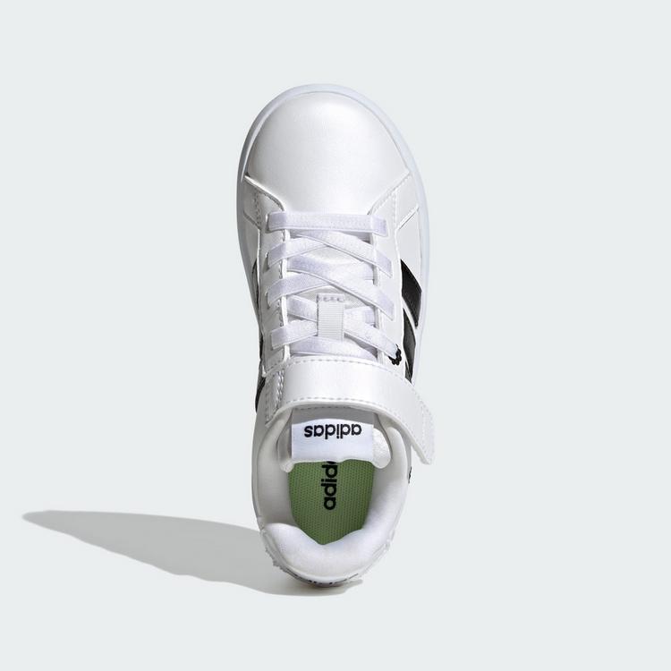 adidas adidas GRAND COURT&nbsp;3.0 KIDS SCHUH Sneaker Kinder - Cloud White / Core Black / Hi-Res Yellow - 1 | SportScheck