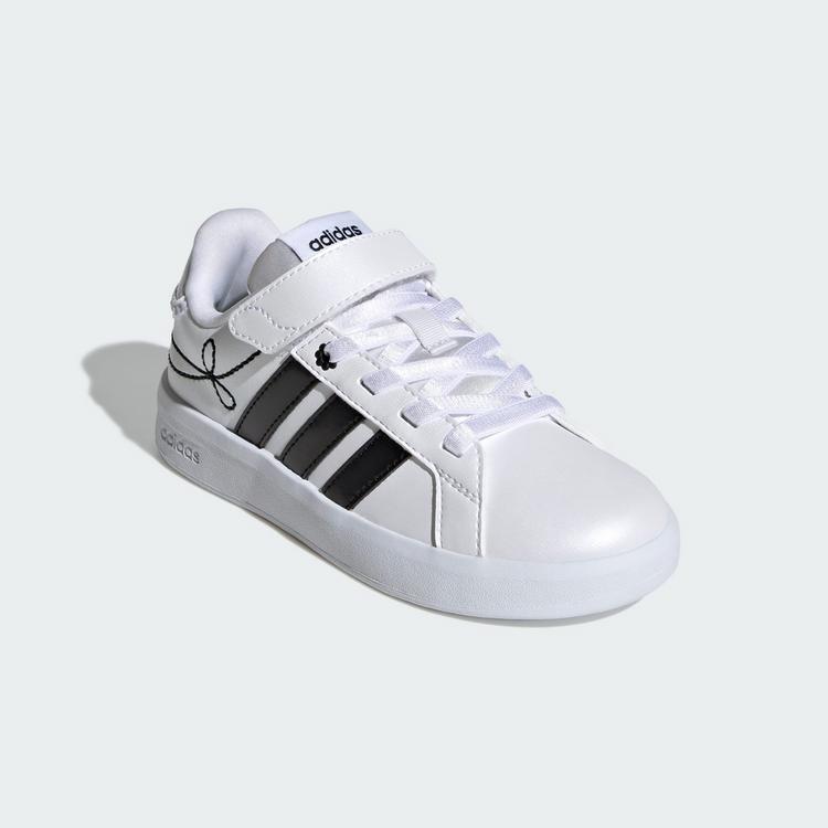 adidas adidas GRAND COURT&nbsp;3.0 KIDS SCHUH Sneaker Kinder - Cloud White / Core Black / Hi-Res Yellow - 3 | SportScheck