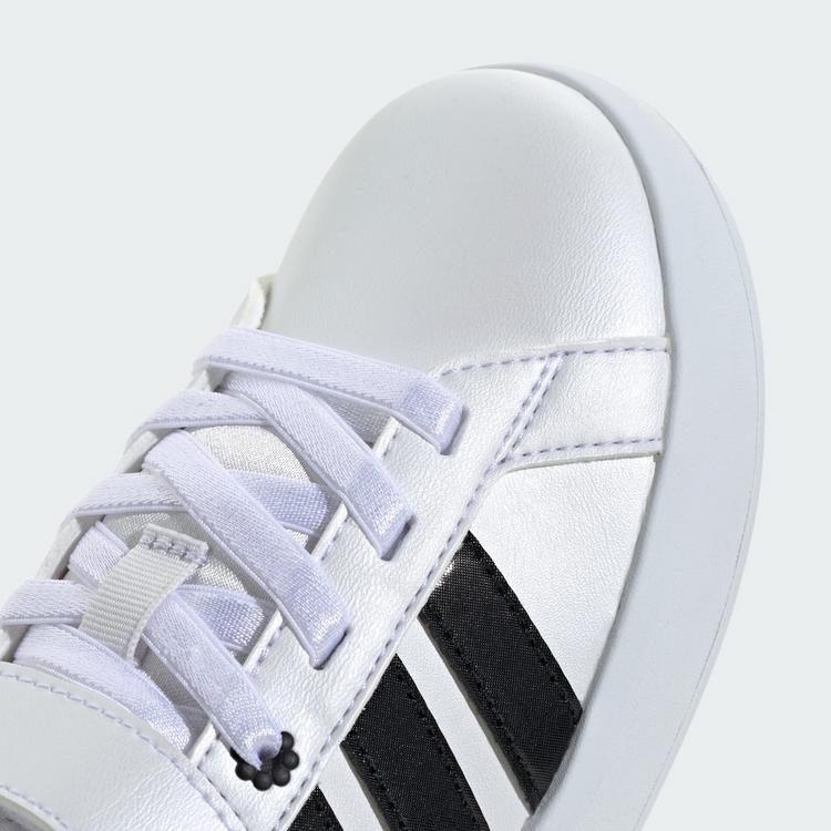 adidas adidas GRAND COURT&nbsp;3.0 KIDS SCHUH Sneaker Kinder - Cloud White / Core Black / Hi-Res Yellow - 6 | SportScheck