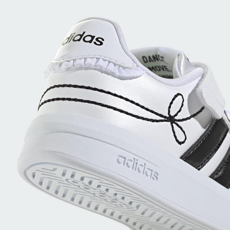adidas adidas GRAND COURT&nbsp;3.0 KIDS SCHUH Sneaker Kinder - Cloud White / Core Black / Hi-Res Yellow - 7 | SportScheck
