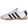 adidas GRAND COURT LO KIDS SCHUH Sneaker Kinder - Cloud White / Core Black / Hi-Res Yellow
