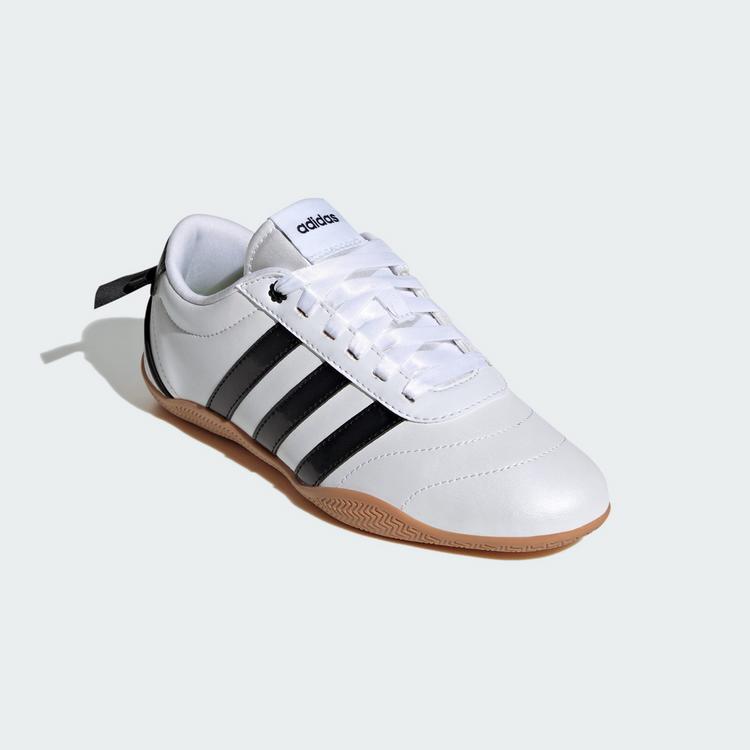 adidas adidas GRAND COURT LO KIDS SCHUH Sneaker Kinder - Cloud White / Core Black / Hi-Res Yellow - 3 | SportScheck