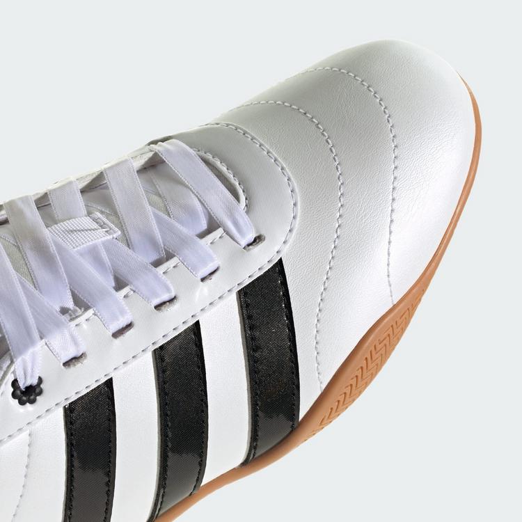 adidas adidas GRAND COURT LO KIDS SCHUH Sneaker Kinder - Cloud White / Core Black / Hi-Res Yellow - 7 | SportScheck