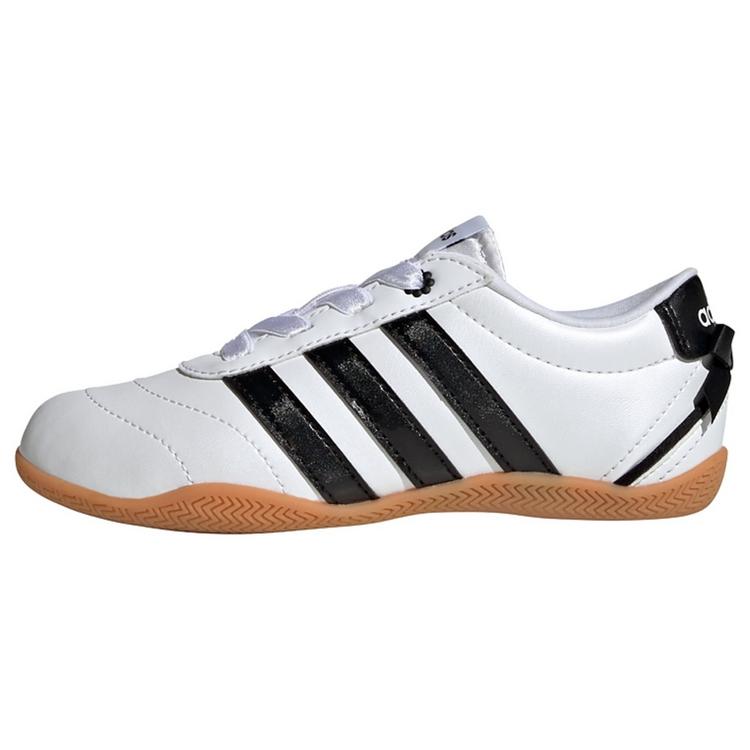 adidas adidas GRAND COURT LO KIDS SCHUH Sneaker Kinder - Cloud White / Core Black / Hi-Res Yellow - 0 | SportScheck