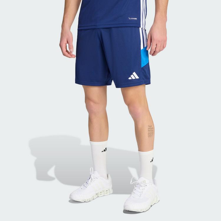 adidas adidas TIRO 26 ESSENTIALS SHORTS Fu&szlig;ballshorts Herren - Dark Blue / Bright Royal / White - 0 | SportScheck