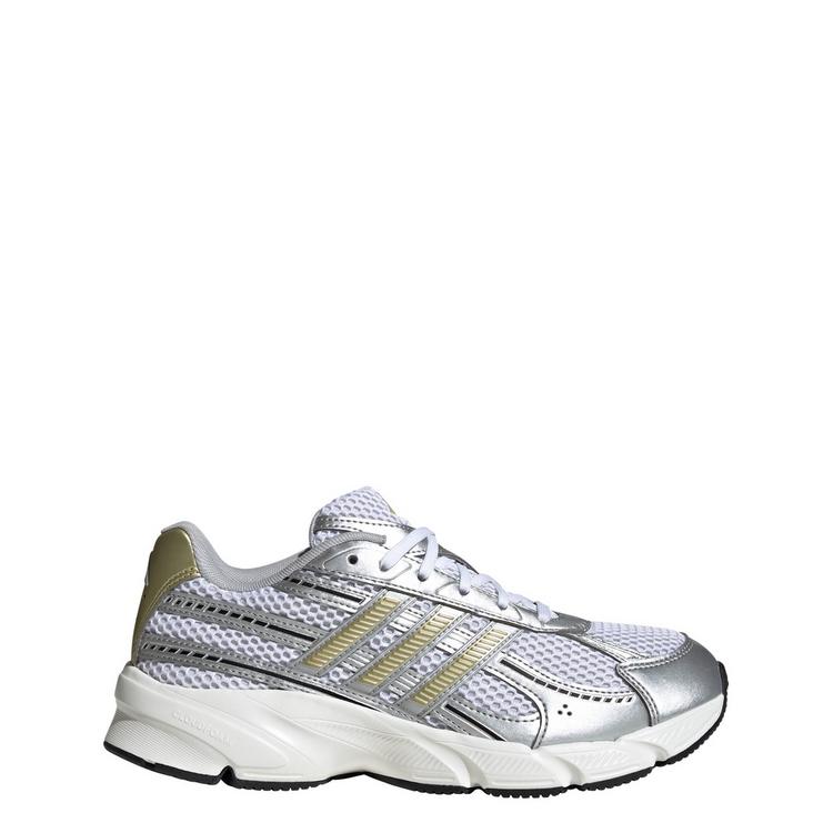 adidas adidas TECHNOCHAOS 2000 SCHUH Sneaker Damen - Cloud White / Gold Metallic / Silver Metallic - 0 | SportScheck