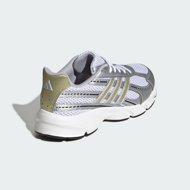 adidas adidas TECHNOCHAOS 2000 SCHUH Sneaker Damen - Cloud White / Gold Metallic / Silver Metallic - 4 | SportScheck