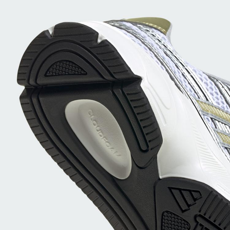adidas adidas TECHNOCHAOS 2000 SCHUH Sneaker Damen - Cloud White / Gold Metallic / Silver Metallic - 6 | SportScheck