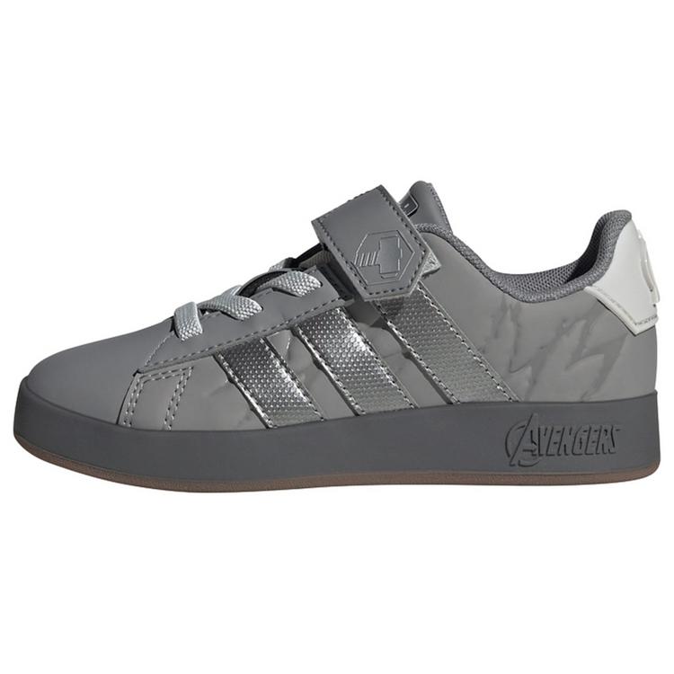 adidas adidas ADIDAS MARVEL AVENGERS GRAND COURT KIDS Sneaker Kinder - Grey Three / Silver Metallic / Grey One - 0 | SportScheck