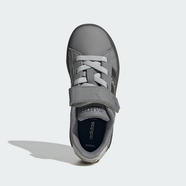 adidas adidas ADIDAS MARVEL AVENGERS GRAND COURT KIDS Sneaker Kinder - Grey Three / Silver Metallic / Grey One - 1 | SportScheck