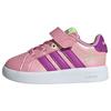 adidas GRAND COURT 3.0 KIDS SCHUH Sneaker Kinder - St Tropic Bloom / Purple Burst / Hi-Res Yellow