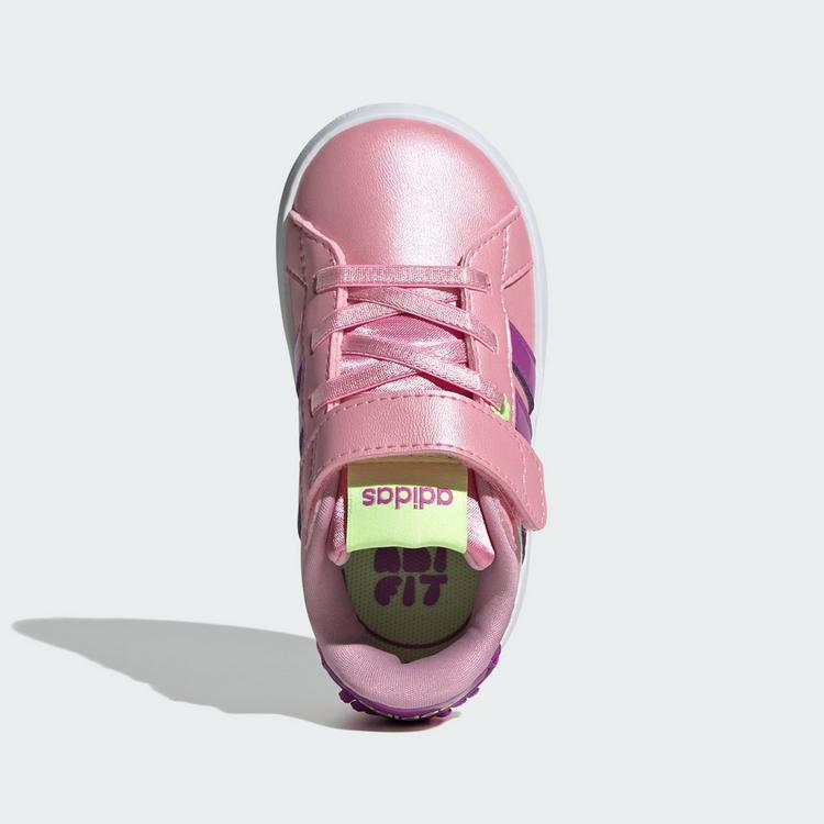 adidas adidas GRAND COURT 3.0 KIDS SCHUH Sneaker Kinder - St Tropic Bloom / Purple Burst / Hi-Res Yellow - 1 | SportScheck