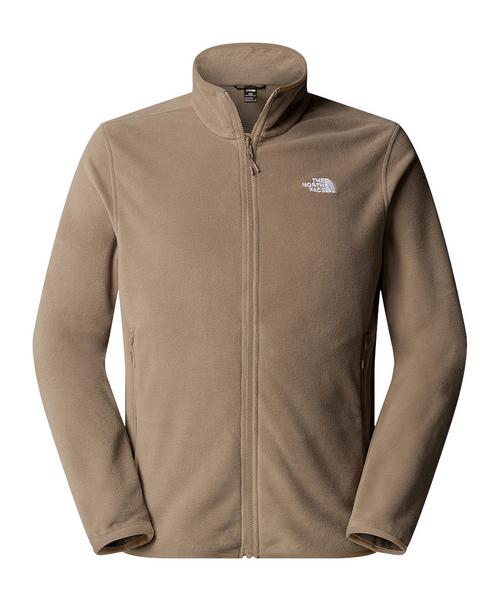 The North Face Glacier Fleece Jacke Beige Sweatjacke Herren