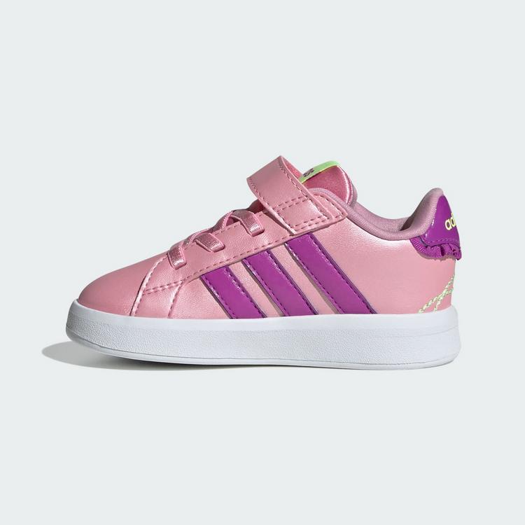 adidas adidas GRAND COURT 3.0 KIDS SCHUH Sneaker Kinder - St Tropic Bloom / Purple Burst / Hi-Res Yellow - 5 | SportScheck