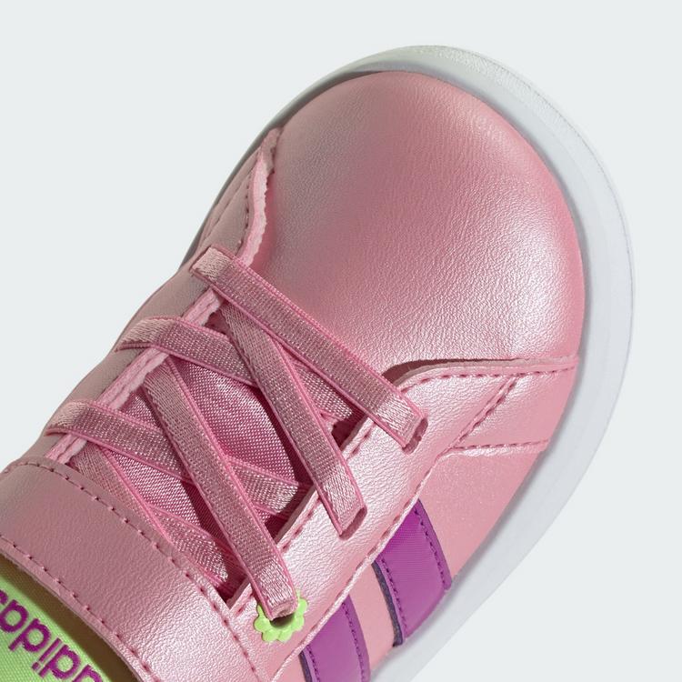 adidas adidas GRAND COURT 3.0 KIDS SCHUH Sneaker Kinder - St Tropic Bloom / Purple Burst / Hi-Res Yellow - 7 | SportScheck