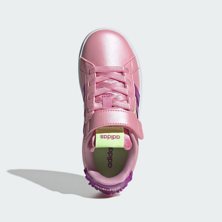 adidas adidas GRAND COURT&nbsp;3.0 KIDS SCHUH Sneaker Kinder - St Tropic Bloom / Purple Burst / Hi-Res Yellow - 1 | SportScheck