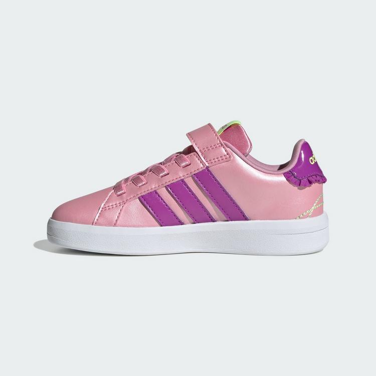 adidas adidas GRAND COURT&nbsp;3.0 KIDS SCHUH Sneaker Kinder - St Tropic Bloom / Purple Burst / Hi-Res Yellow - 5 | SportScheck