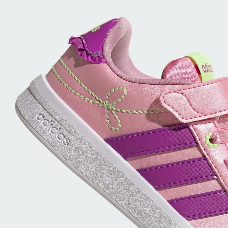 adidas adidas GRAND COURT&nbsp;3.0 KIDS SCHUH Sneaker Kinder - St Tropic Bloom / Purple Burst / Hi-Res Yellow - 6 | SportScheck