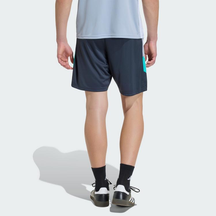 adidas adidas TIRO 26 ESSENTIALS SHORTS Fu&szlig;ballshorts Herren - Night Grey / Mint Rush / White - 1 | SportScheck