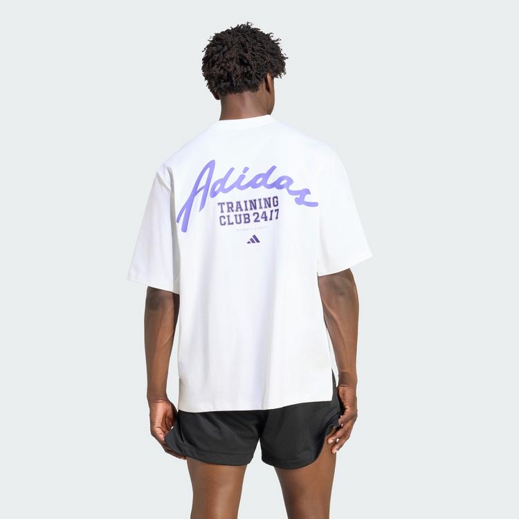 adidas adidas PrimeLift Essentials Workout Grafik T-Shirt Herren - White - 1 | SportScheck