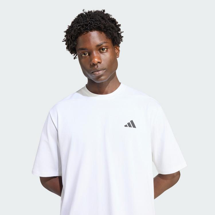 adidas adidas PrimeLift Essentials Workout Grafik T-Shirt Herren - White - 1 | SportScheck