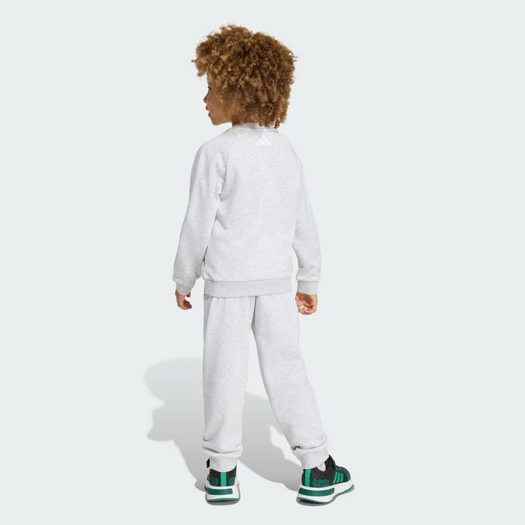 adidas adidas ADIDAS MINECRAFT JOGGINGANZUG Trainingsanzug Kinder - Light Grey Heather - 1 | SportScheck