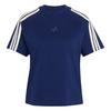 adidas ADIDAS KIT 3-STREIFEN T-SHIRT T-Shirt Damen - Dark Blue / Off White