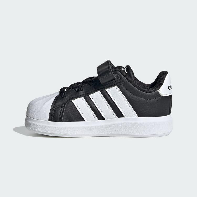 adidas adidas Streettalk Sneaker Kinder - Core Black / Cloud White / Cloud White - 5 | SportScheck