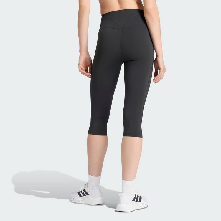 adidas adidas Optime Workout Contour Capri-Leggings Leggings Damen - Black - 1 | SportScheck