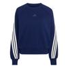 adidas ADIDAS KIT 3-STREIFEN SWEATSHIRT Sweatshirt Damen - Dark Blue / Off White