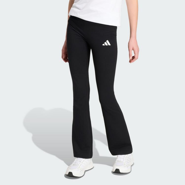adidas adidas ESSENTIALS LEGGINGS, AUSGESTELLTES BEIN Leggings Kinder - Black / White - 0 | SportScheck