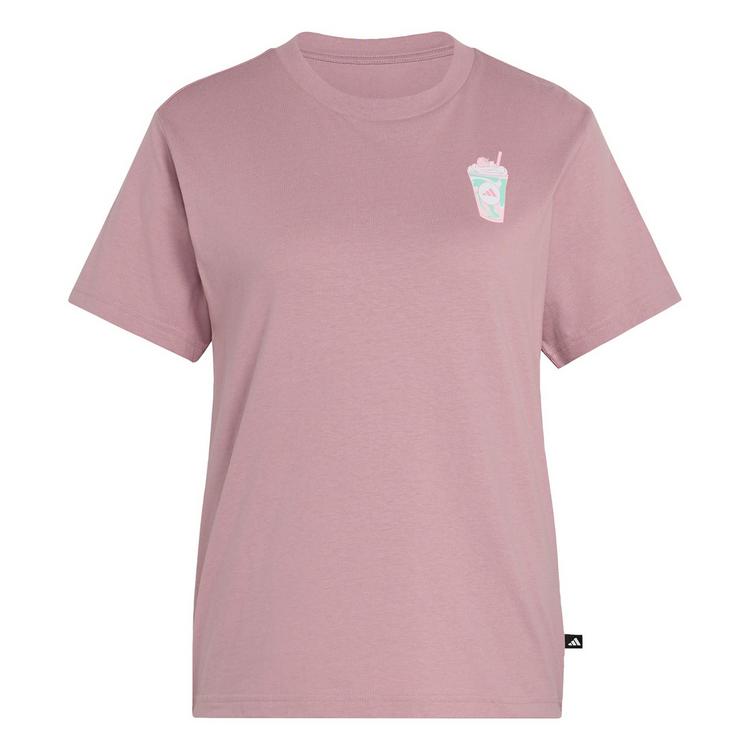 adidas adidas FOOD REGULAR GRAFIK T-SHIRT T-Shirt Damen - Magic Mauve - 0 | SportScheck